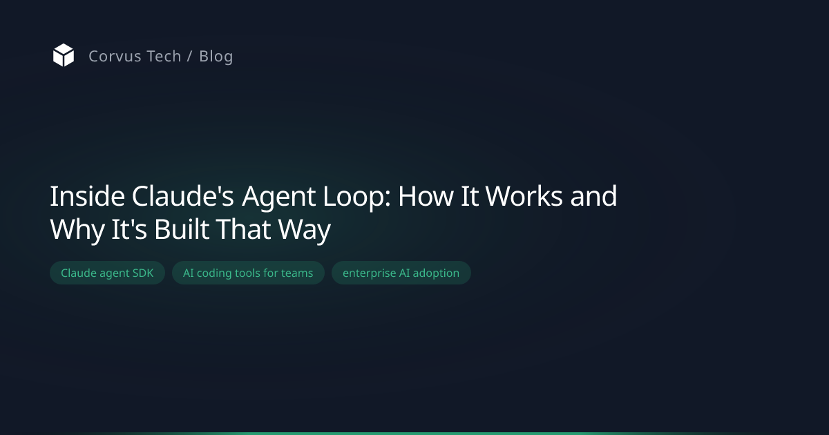 Inside Claude's Agent Loop: How It Works and Why It's Built That Way ...